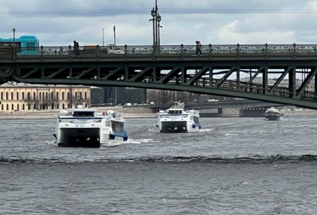 В Петербурге прошел Парад судов